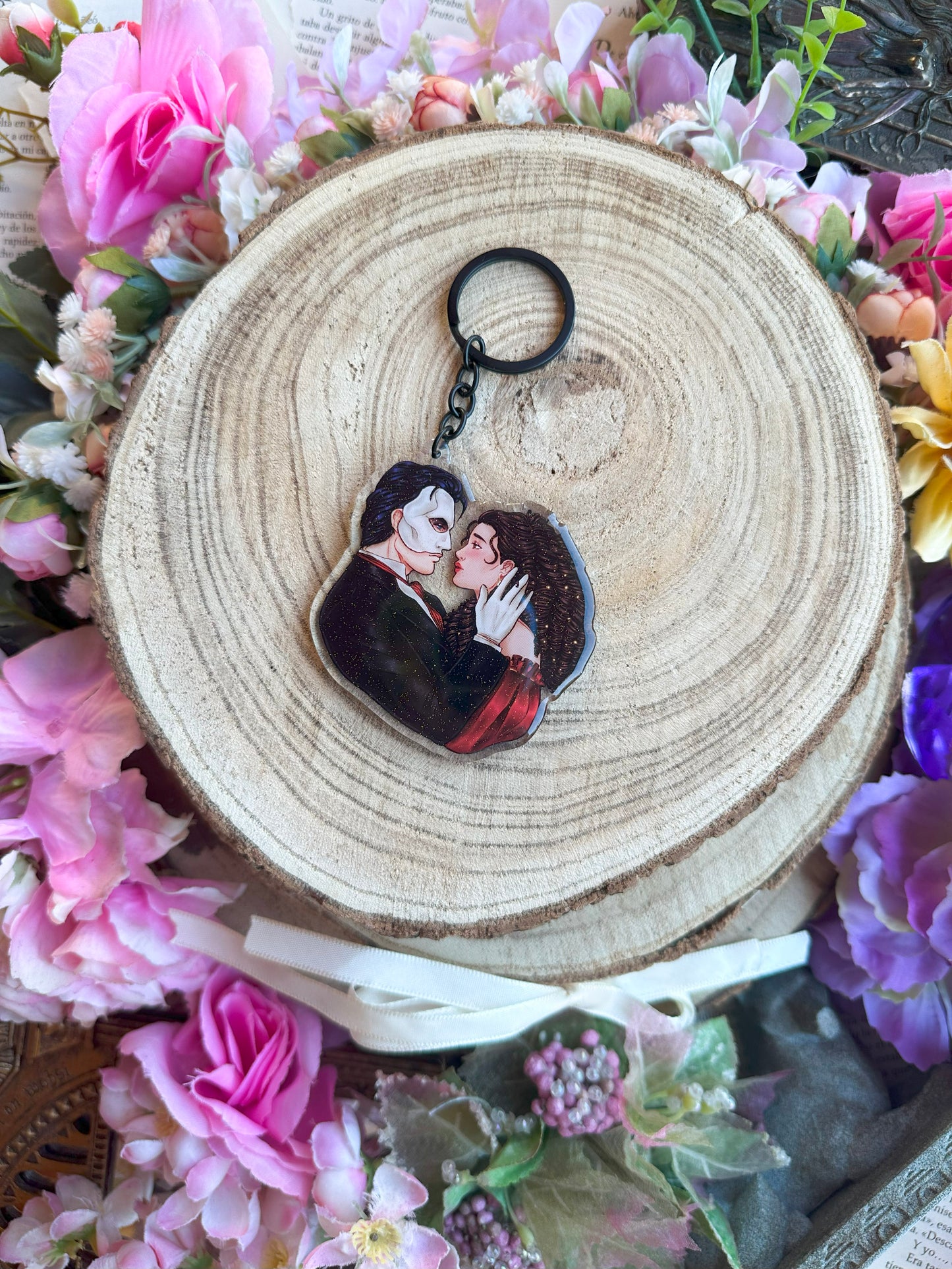 ELRIEL - Azriel & Elain - ACOMAF - ACOWAR - A Court of Thorns and Roses inspired transparent acrylic keychain