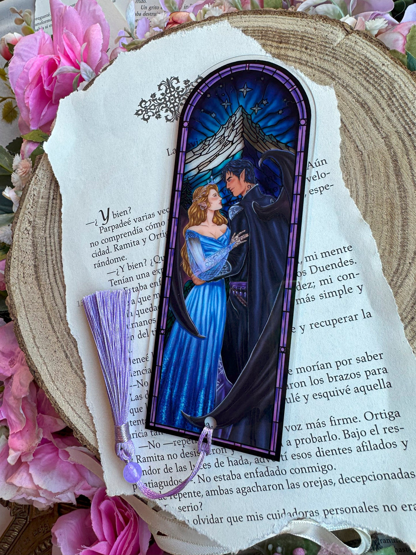 FEYSAND - Feyre Archeron y Rhysand ACOTAR A Court of Thorns and Roses officially licensed Magnetic Bookmark