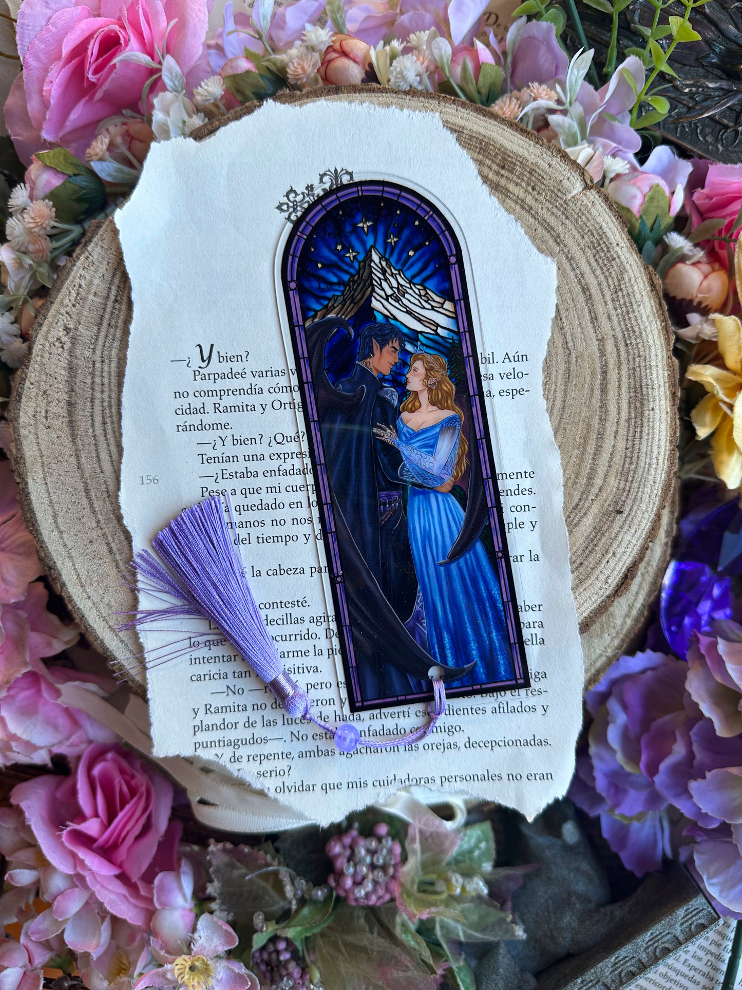 FEYSAND - Feyre Archeron y Rhysand ACOTAR A Court of Thorns and Roses officially licensed Magnetic Bookmark