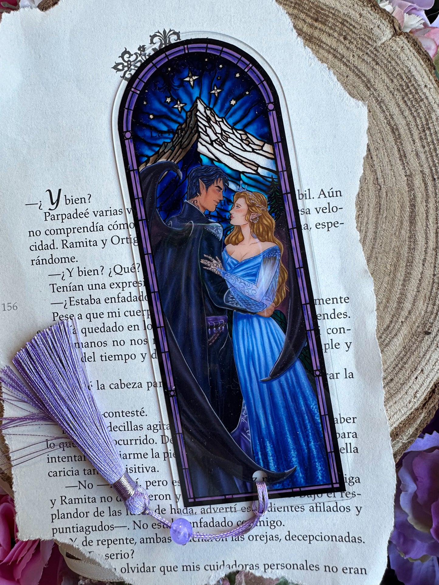 FEYSAND - Feyre Archeron y Rhysand ACOTAR A Court of Thorns and Roses officially licensed Magnetic Bookmark