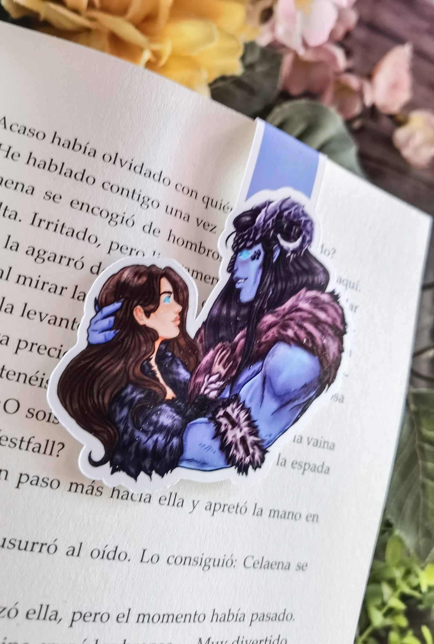 Marcapáginas Magnético: Vektal y Georgie de Ice Planet Barbarians