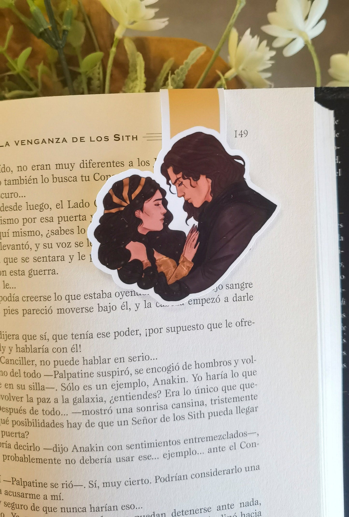 Anidala - Space Opera lovers Adventure in the starcrossed galaxy inspired Magnetic Bookmark