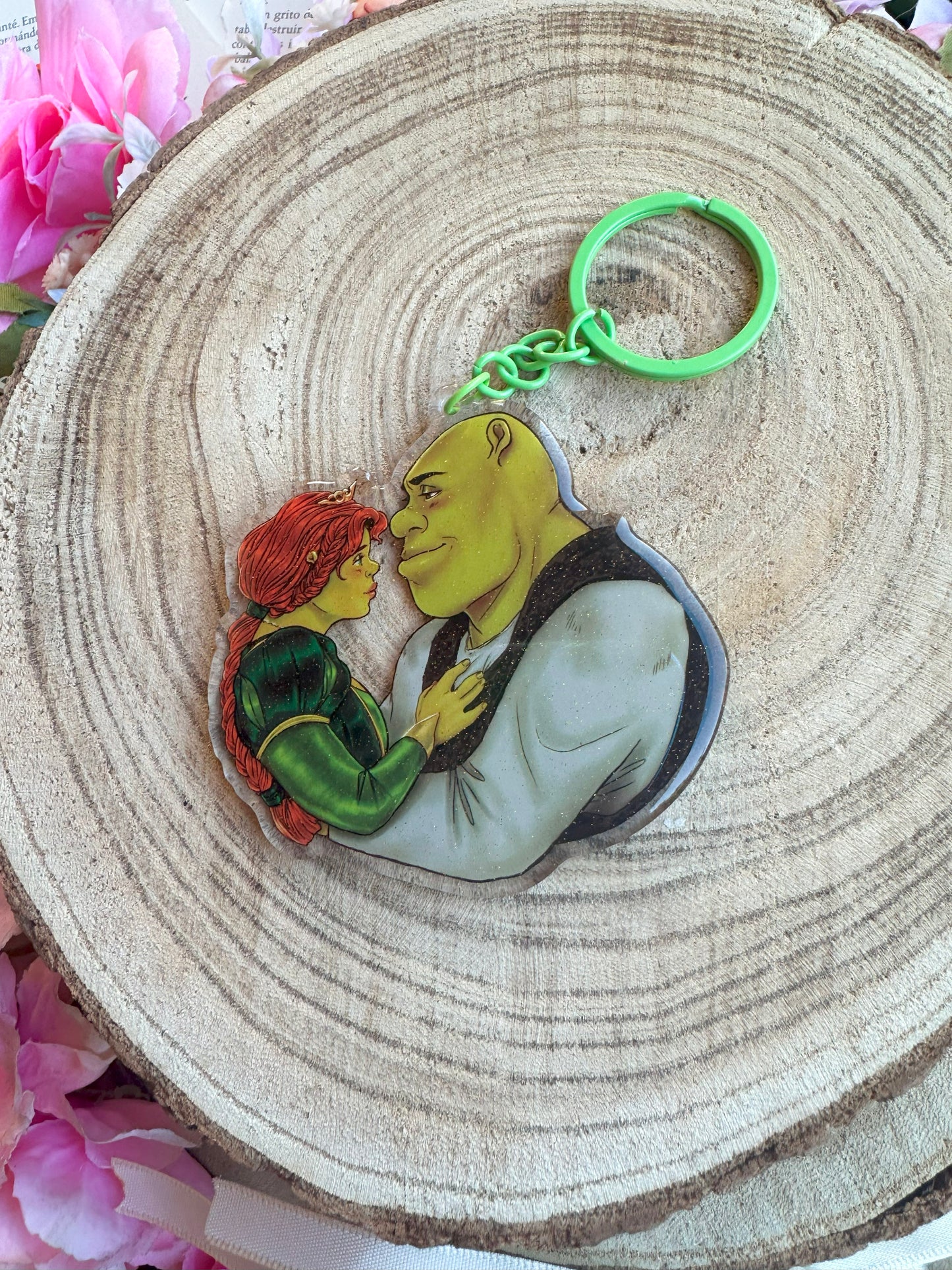 ELRIEL - Azriel & Elain - ACOMAF - ACOWAR - A Court of Thorns and Roses inspired transparent acrylic keychain