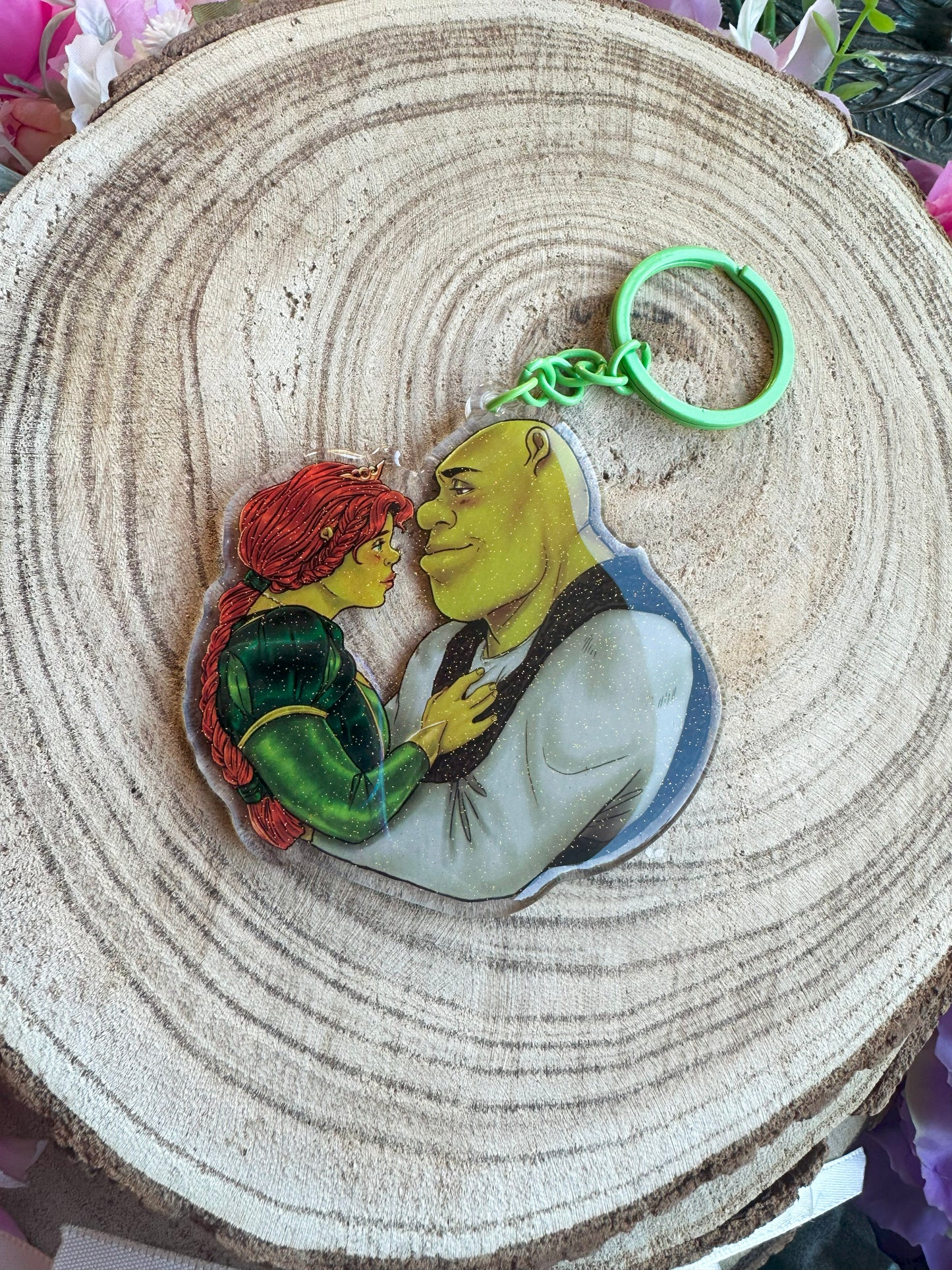 ELRIEL - Azriel & Elain - ACOMAF - ACOWAR - A Court of Thorns and Roses inspired transparent acrylic keychain