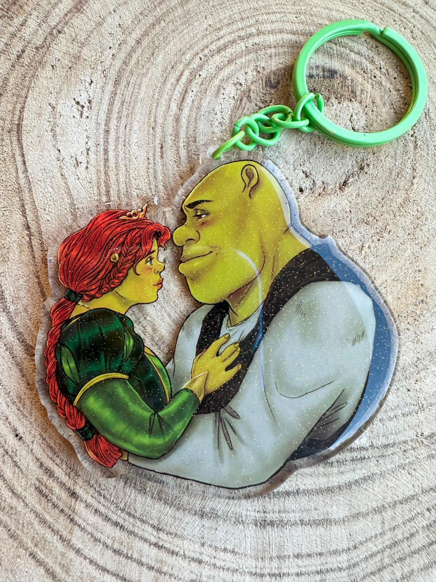 ELRIEL - Azriel & Elain - ACOMAF - ACOWAR - A Court of Thorns and Roses inspired transparent acrylic keychain