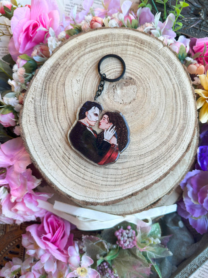 ELRIEL - Azriel & Elain - ACOMAF - ACOWAR - A Court of Thorns and Roses inspired transparent acrylic keychain