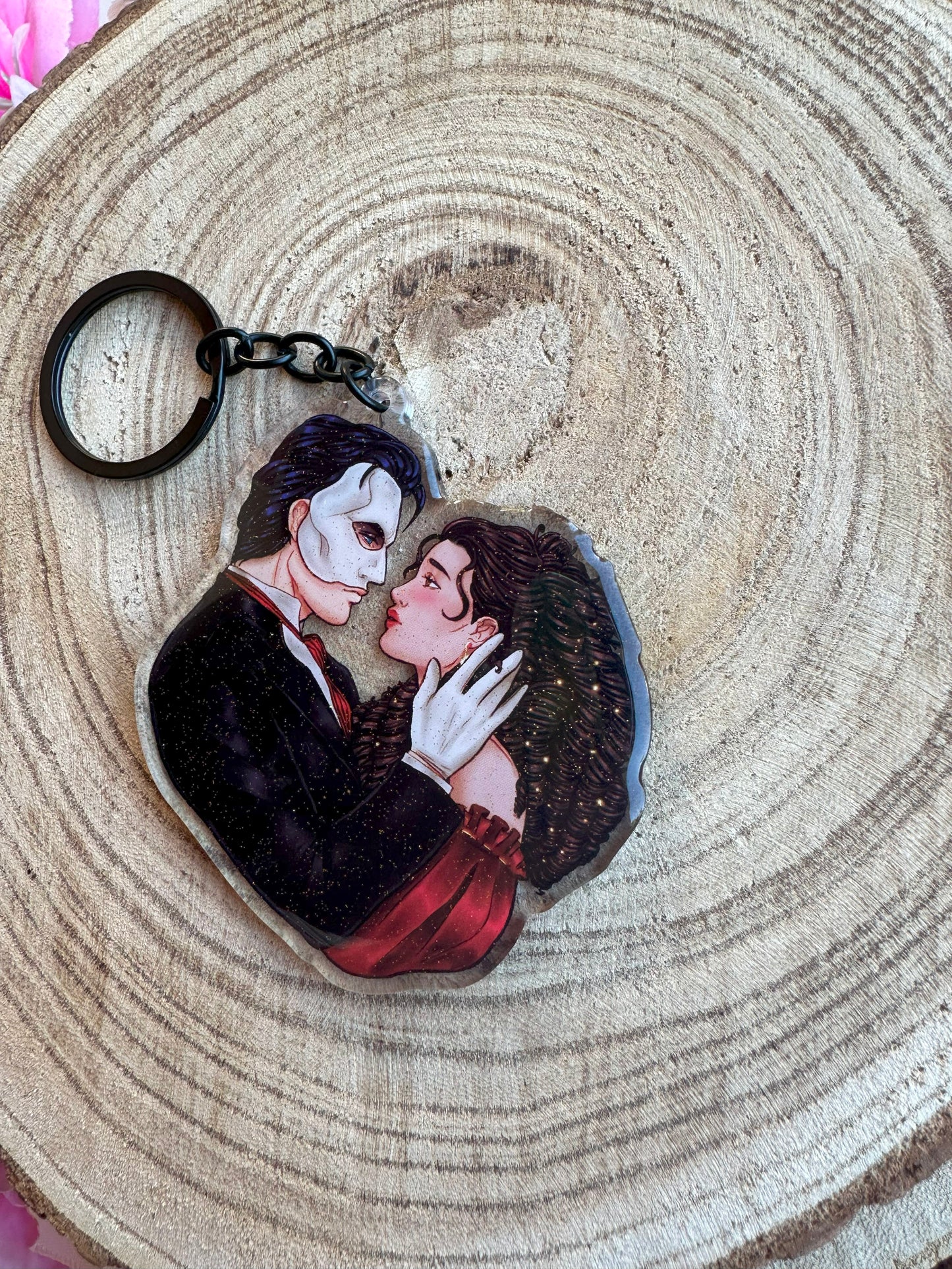 ELRIEL - Azriel & Elain - ACOMAF - ACOWAR - A Court of Thorns and Roses inspired transparent acrylic keychain