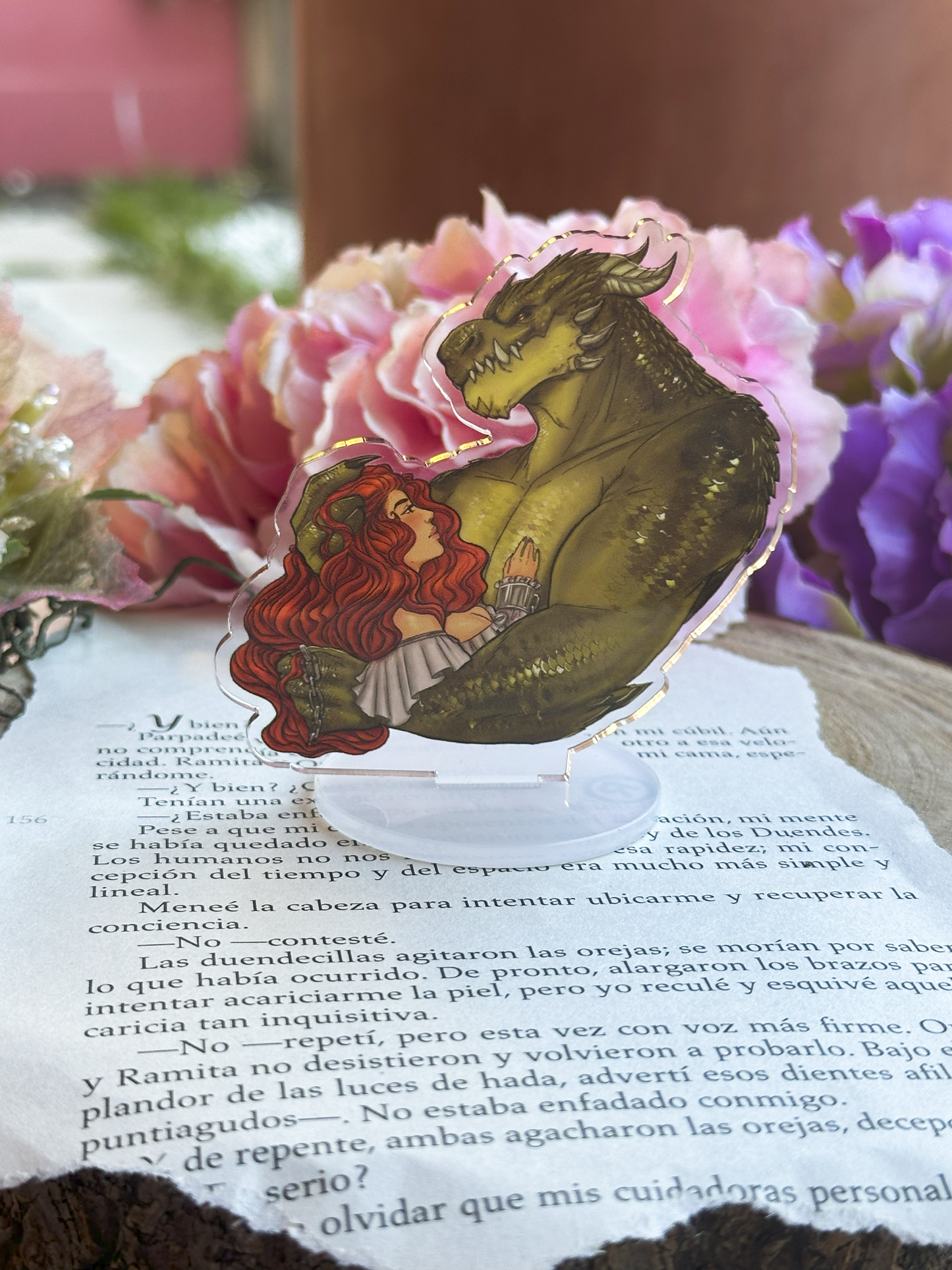 A Deal with the Elf King [Official License] Luella and Eldas married to Magic Mini Standee (Lueldas)