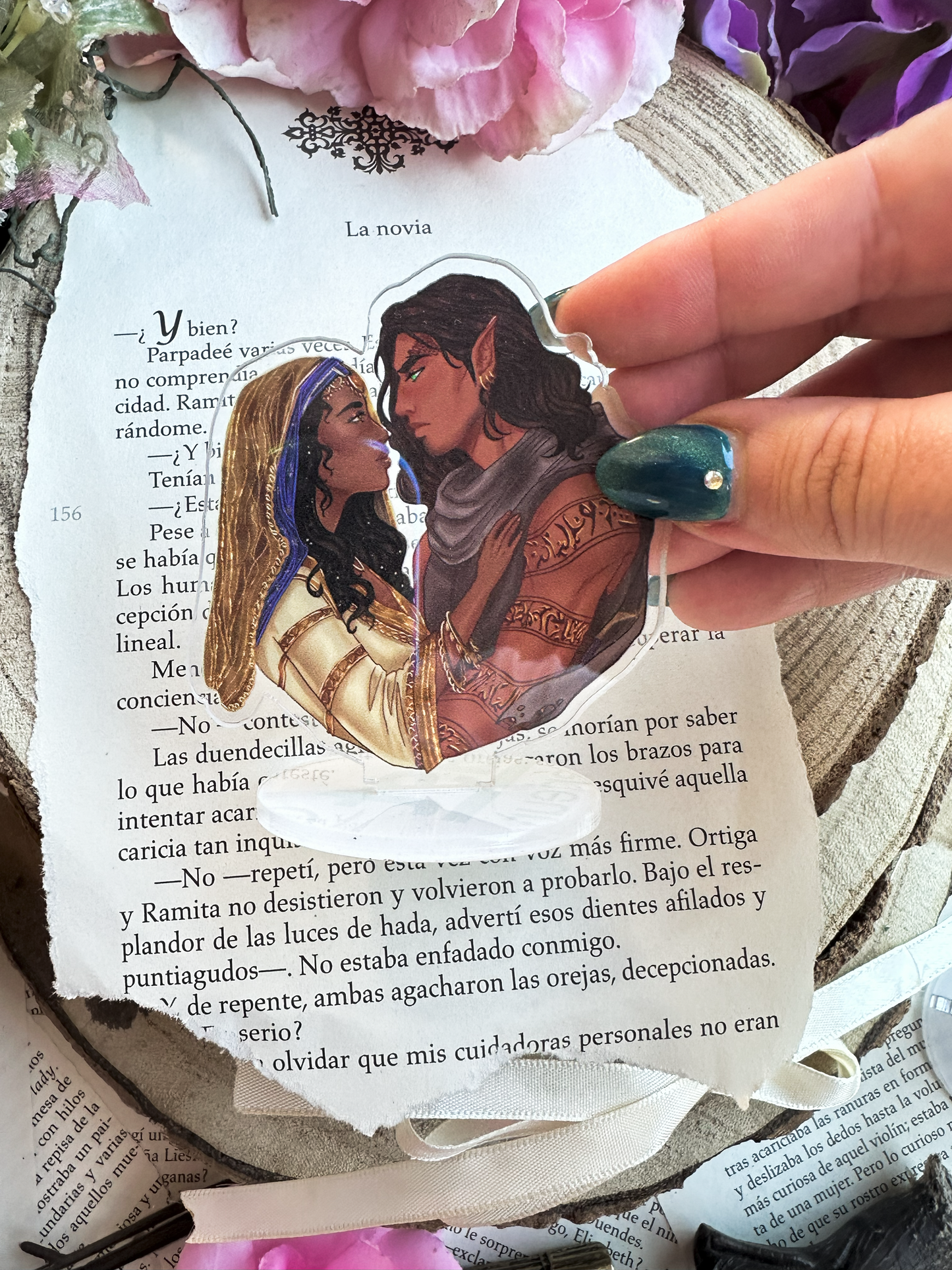 A Deal with the Elf King [Official License] Luella and Eldas married to Magic Mini Standee (Lueldas)