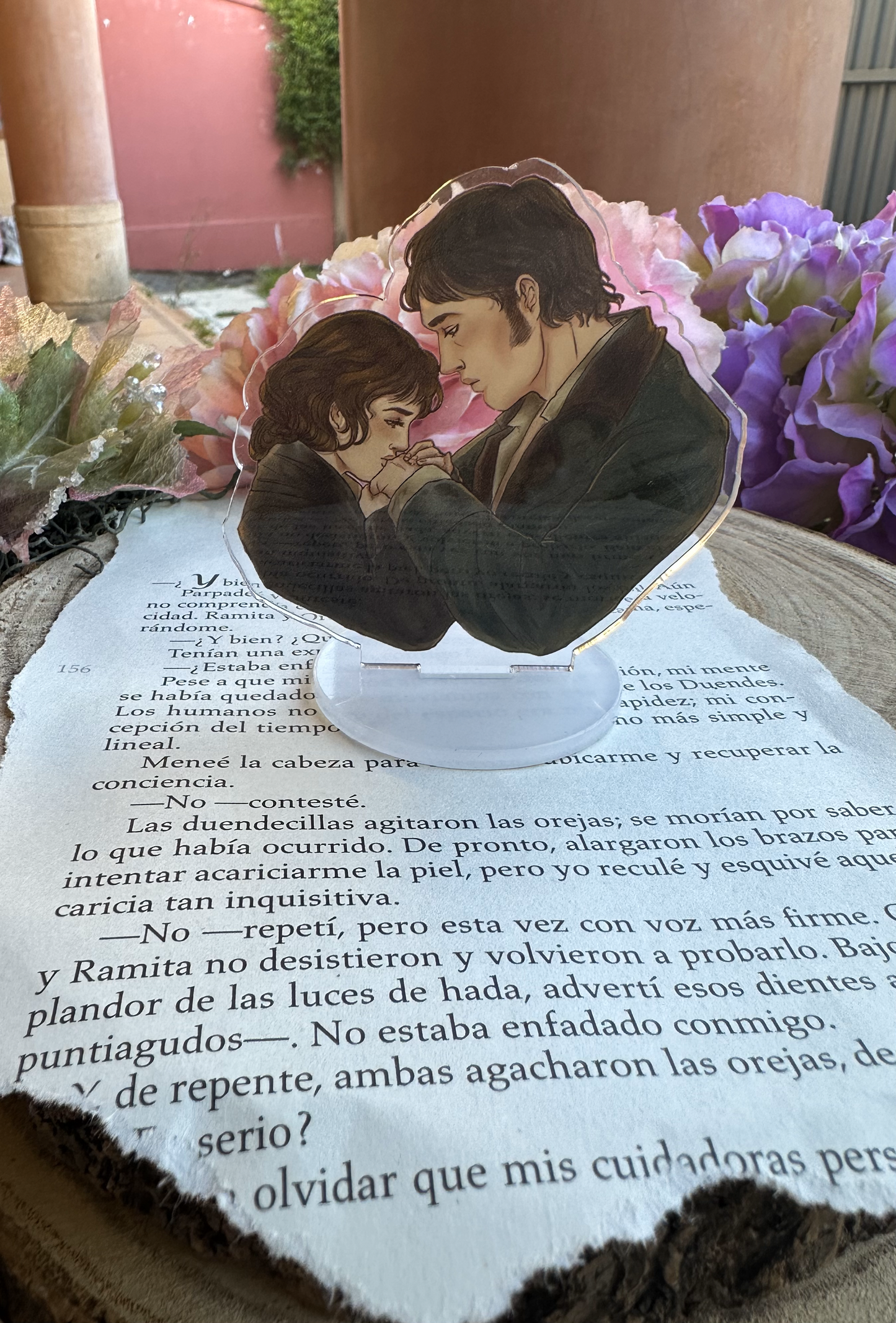 A Deal with the Elf King [Official License] Luella and Eldas married to Magic Mini Standee (Lueldas)
