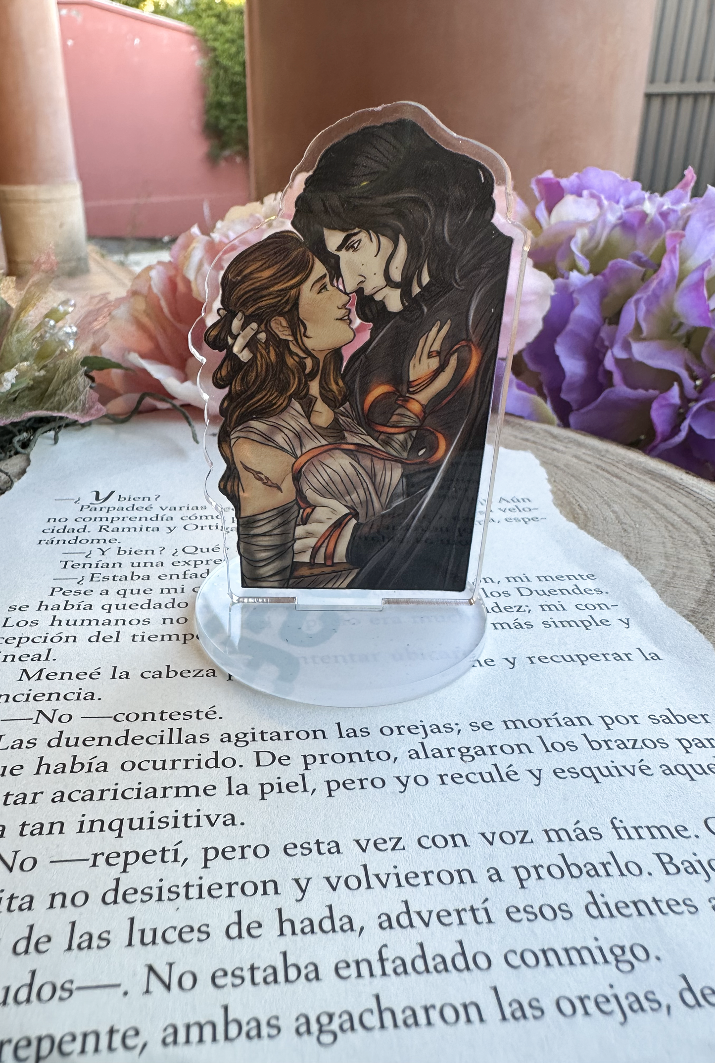 A Deal with the Elf King [Official License] Luella and Eldas married to Magic Mini Standee (Lueldas)