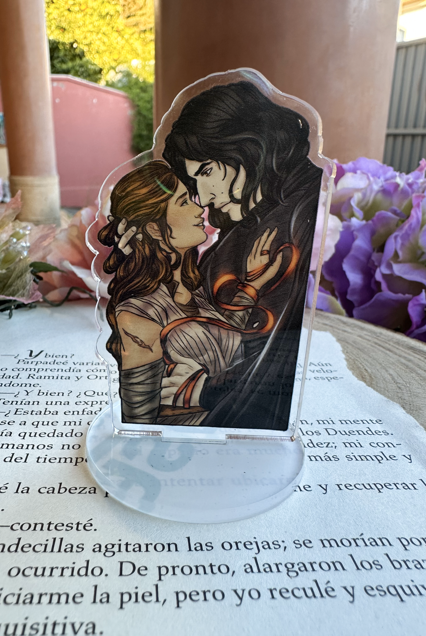 A Deal with the Elf King [Official License] Luella and Eldas married to Magic Mini Standee (Lueldas)