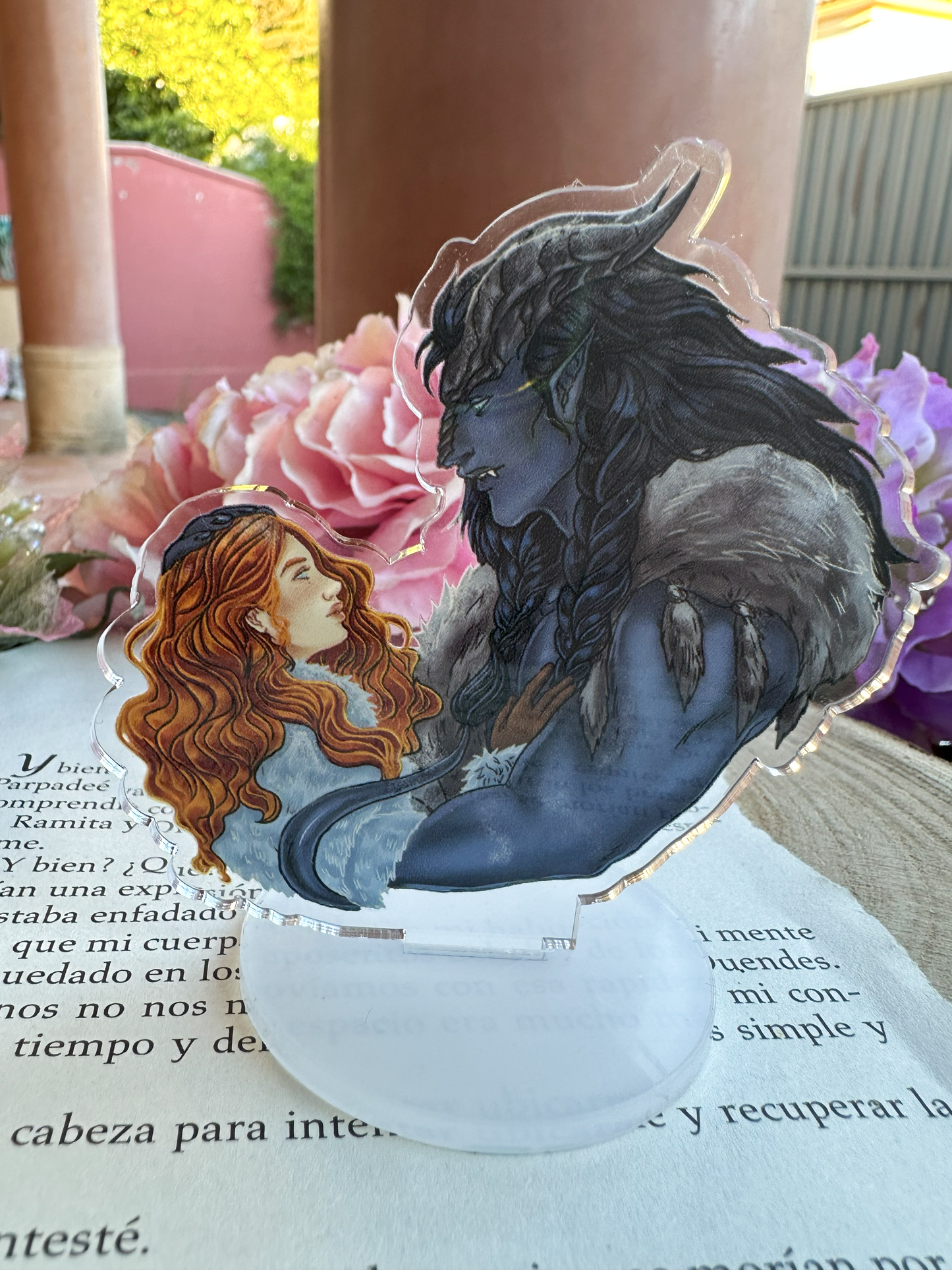 A Deal with the Elf King [Official License] Luella and Eldas married to Magic Mini Standee (Lueldas)
