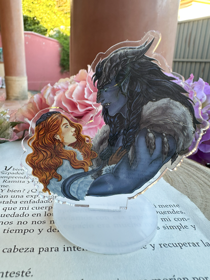 A Deal with the Elf King [Official License] Luella and Eldas married to Magic Mini Standee (Lueldas)
