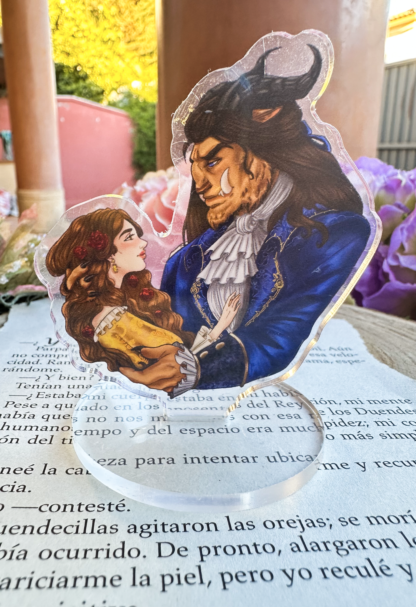 A Deal with the Elf King [Official License] Luella and Eldas married to Magic Mini Standee (Lueldas)