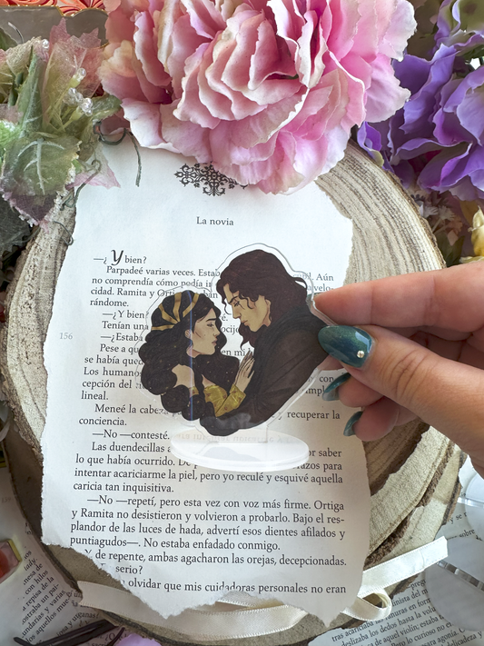 A Deal with the Elf King [Official License] Luella and Eldas married to Magic Mini Standee (Lueldas)