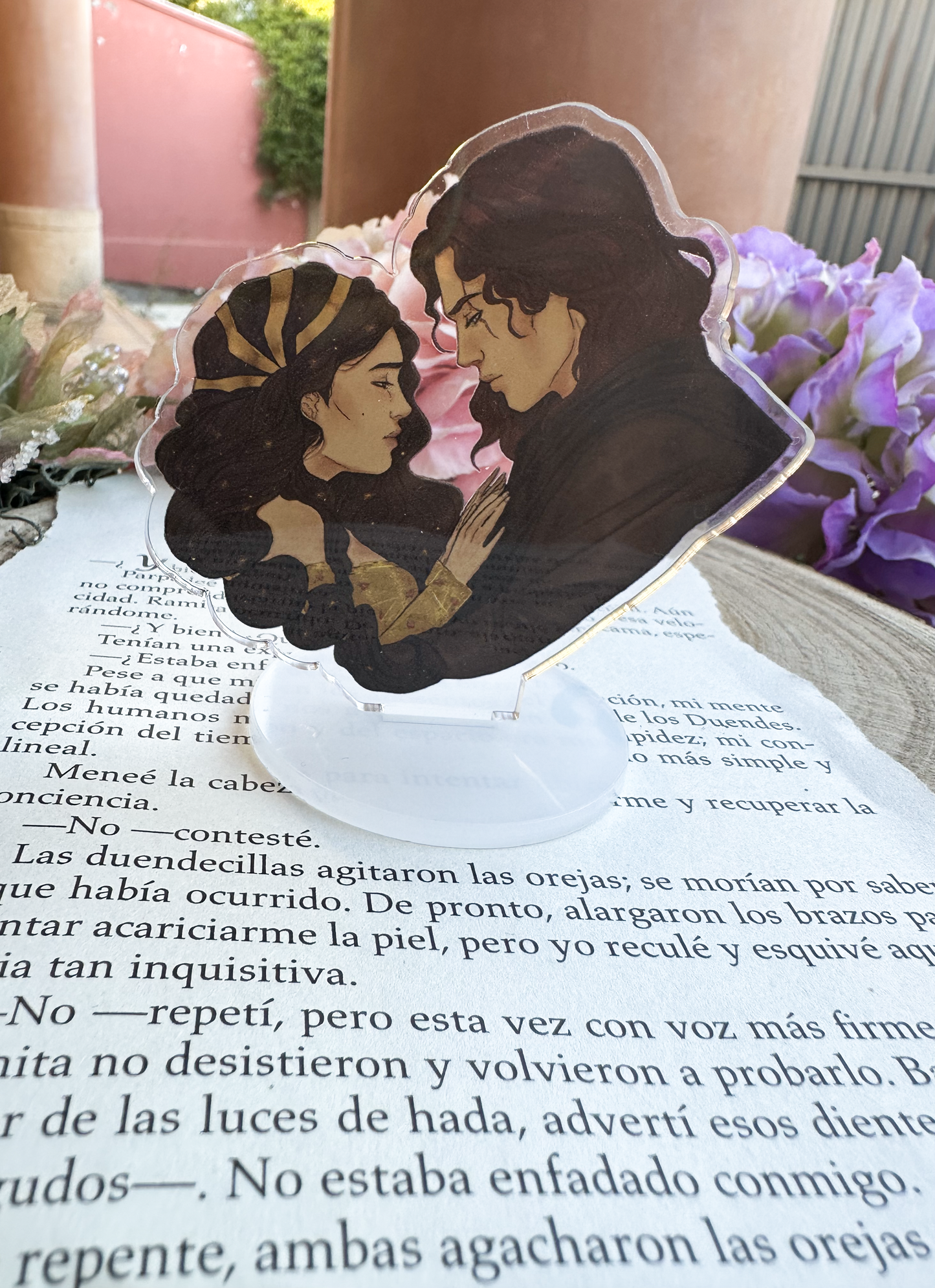 A Deal with the Elf King [Official License] Luella and Eldas married to Magic Mini Standee (Lueldas)