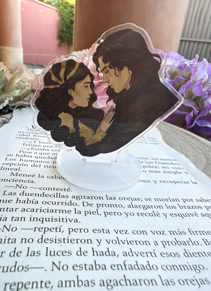 A Deal with the Elf King [Official License] Luella and Eldas married to Magic Mini Standee (Lueldas)