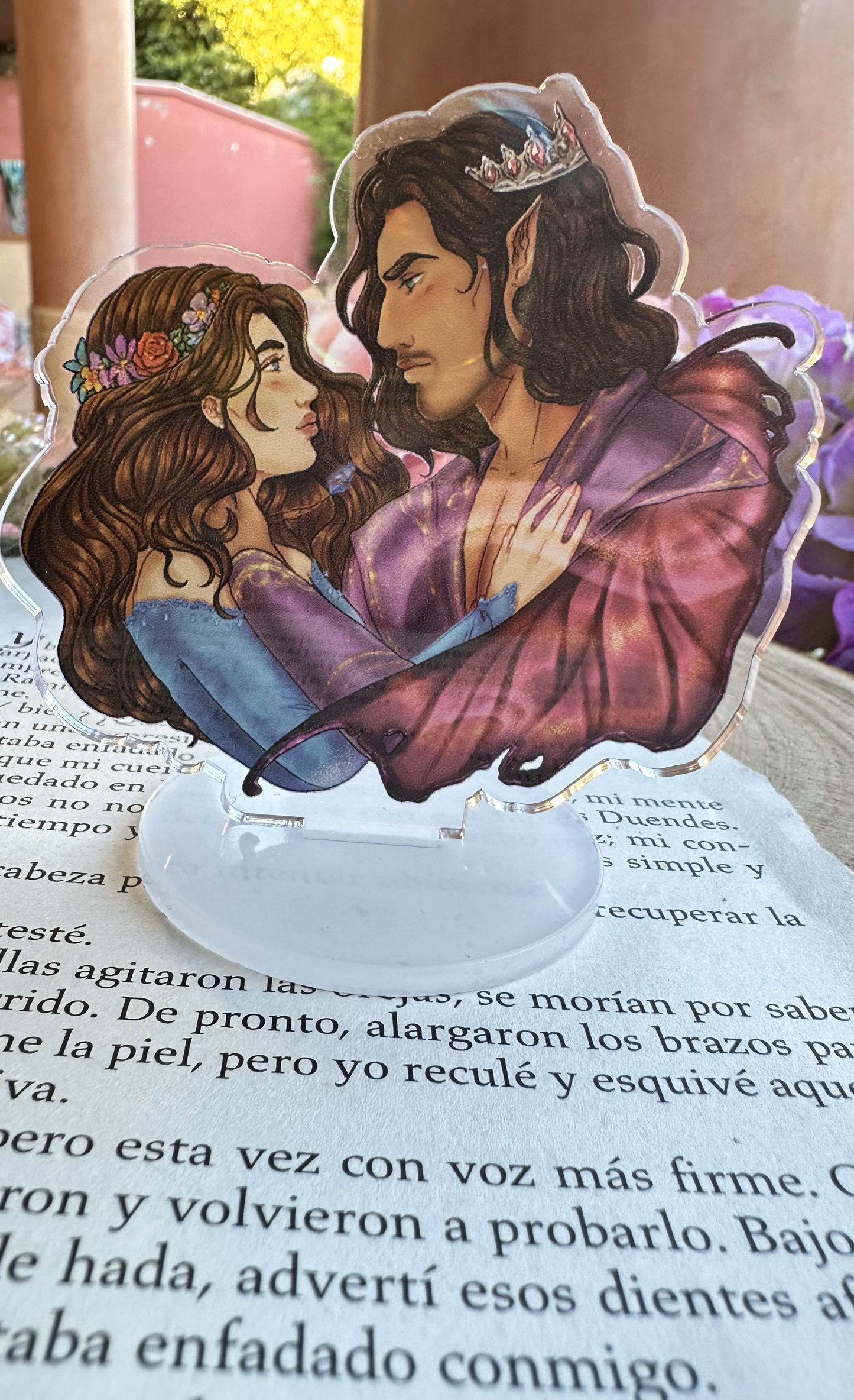 A Deal with the Elf King [Official License] Luella and Eldas married to Magic Mini Standee (Lueldas)
