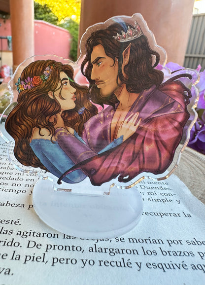 A Deal with the Elf King [Official License] Luella and Eldas married to Magic Mini Standee (Lueldas)