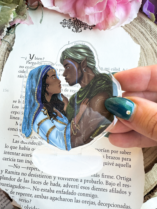 A Deal with the Elf King [Official License] Luella and Eldas married to Magic Mini Standee (Lueldas)