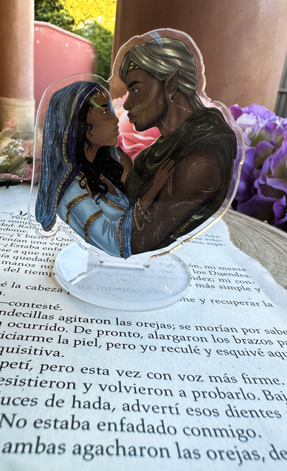 A Deal with the Elf King [Official License] Luella and Eldas married to Magic Mini Standee (Lueldas)