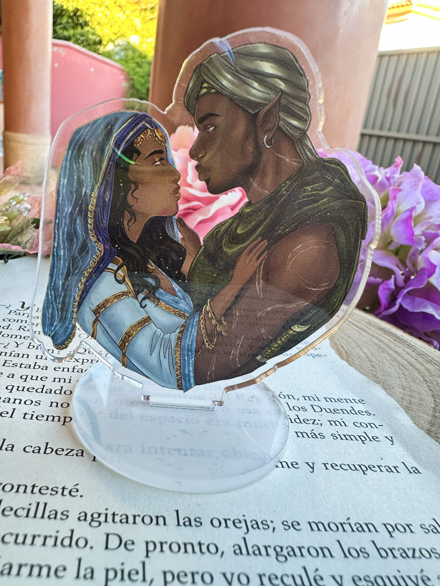 A Deal with the Elf King [Official License] Luella and Eldas married to Magic Mini Standee (Lueldas)