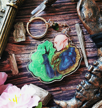 ELRIEL - Azriel & Elain - ACOMAF - ACOWAR - A Court of Thorns and Roses inspired transparent acrylic keychain