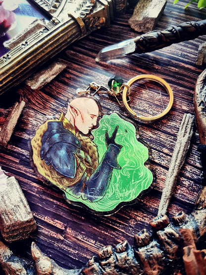 ELRIEL - Azriel & Elain - ACOMAF - ACOWAR - A Court of Thorns and Roses inspired transparent acrylic keychain