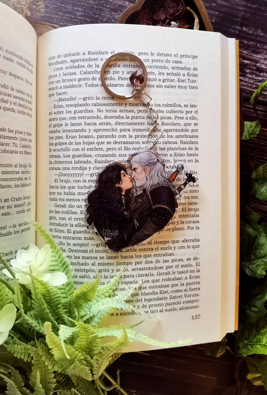 ELRIEL - Azriel & Elain - ACOMAF - ACOWAR - A Court of Thorns and Roses inspired transparent acrylic keychain