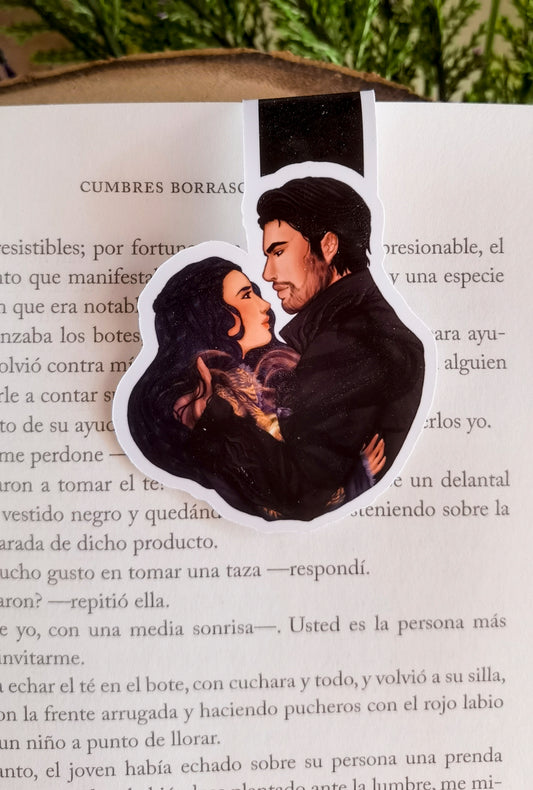 Shadow and Bone Grishaverse Darkling x Alina Darkline Tv Show inspired magnetic bookmark