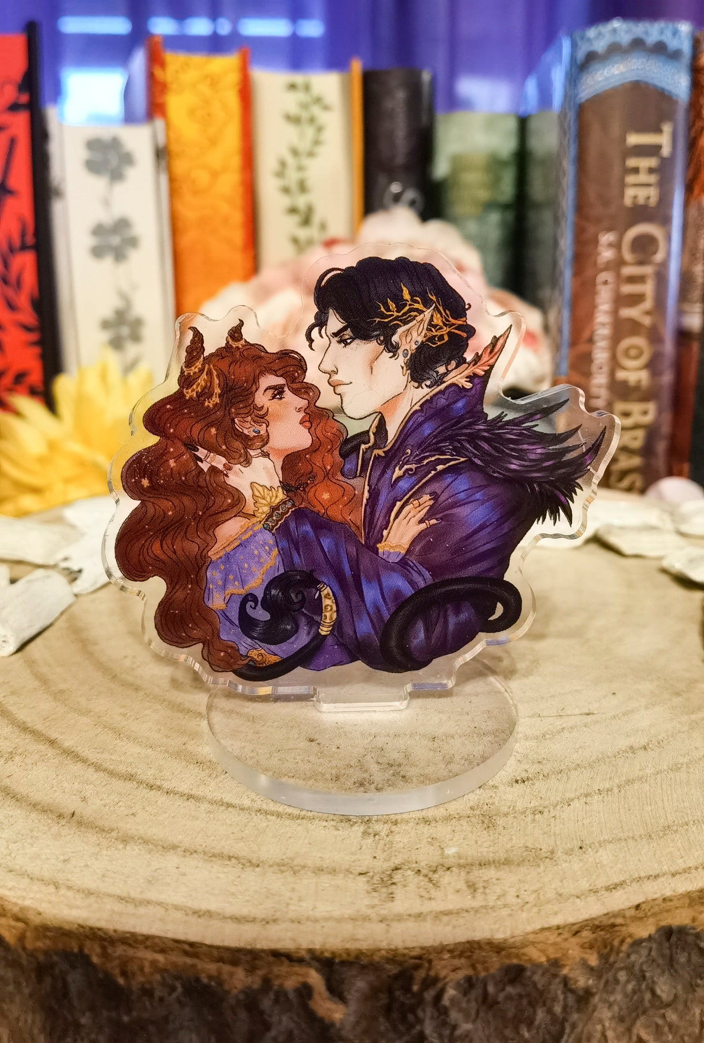 A Deal with the Elf King [Official License] Luella and Eldas married to Magic Mini Standee (Lueldas)