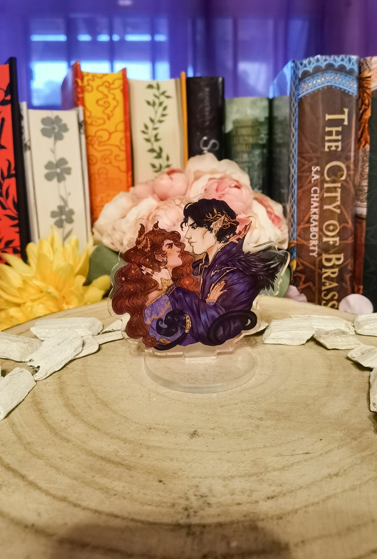 A Deal with the Elf King [Official License] Luella and Eldas married to Magic Mini Standee (Lueldas)