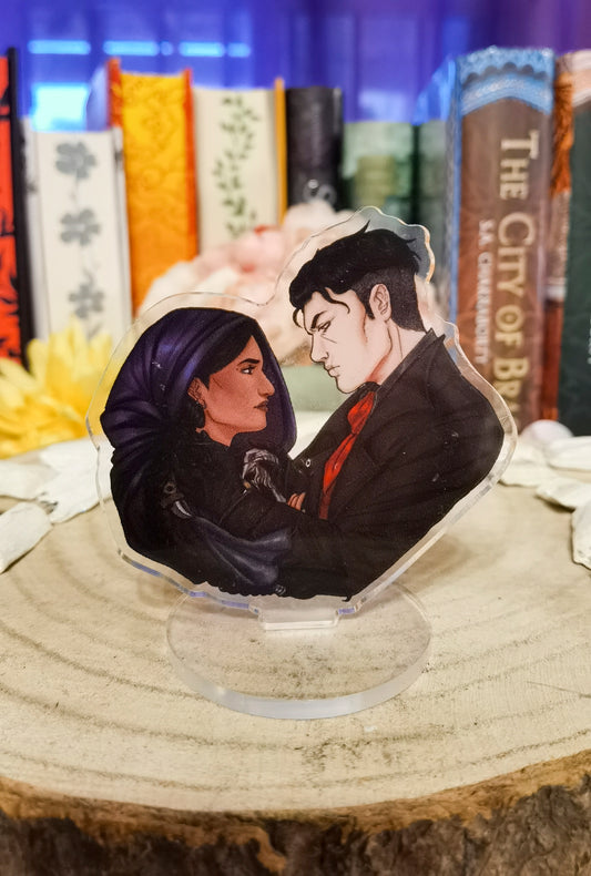 A Deal with the Elf King [Official License] Luella and Eldas married to Magic Mini Standee (Lueldas)
