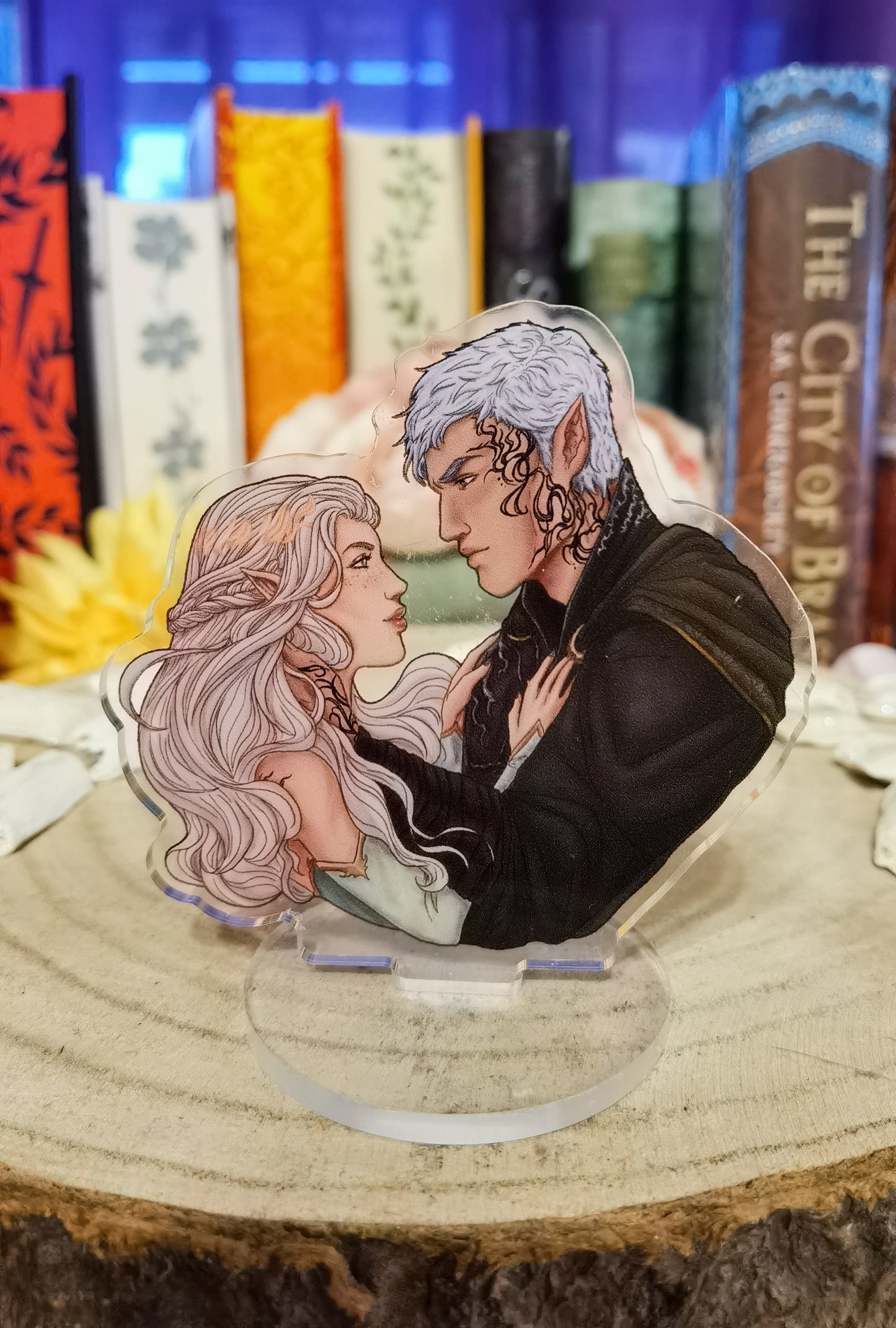 A Deal with the Elf King [Official License] Luella and Eldas married to Magic Mini Standee (Lueldas)