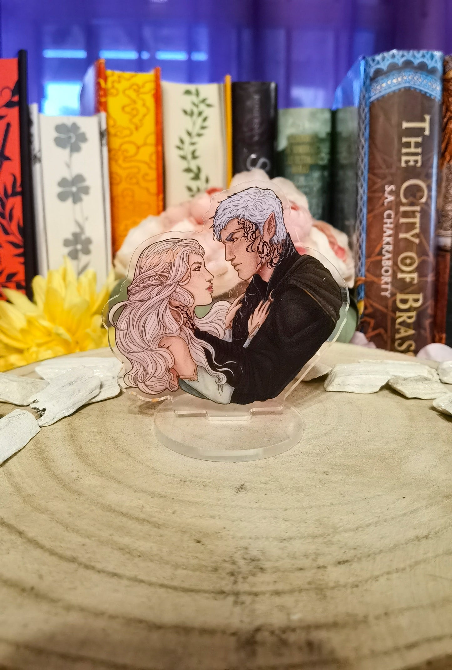 A Deal with the Elf King [Official License] Luella and Eldas married to Magic Mini Standee (Lueldas)