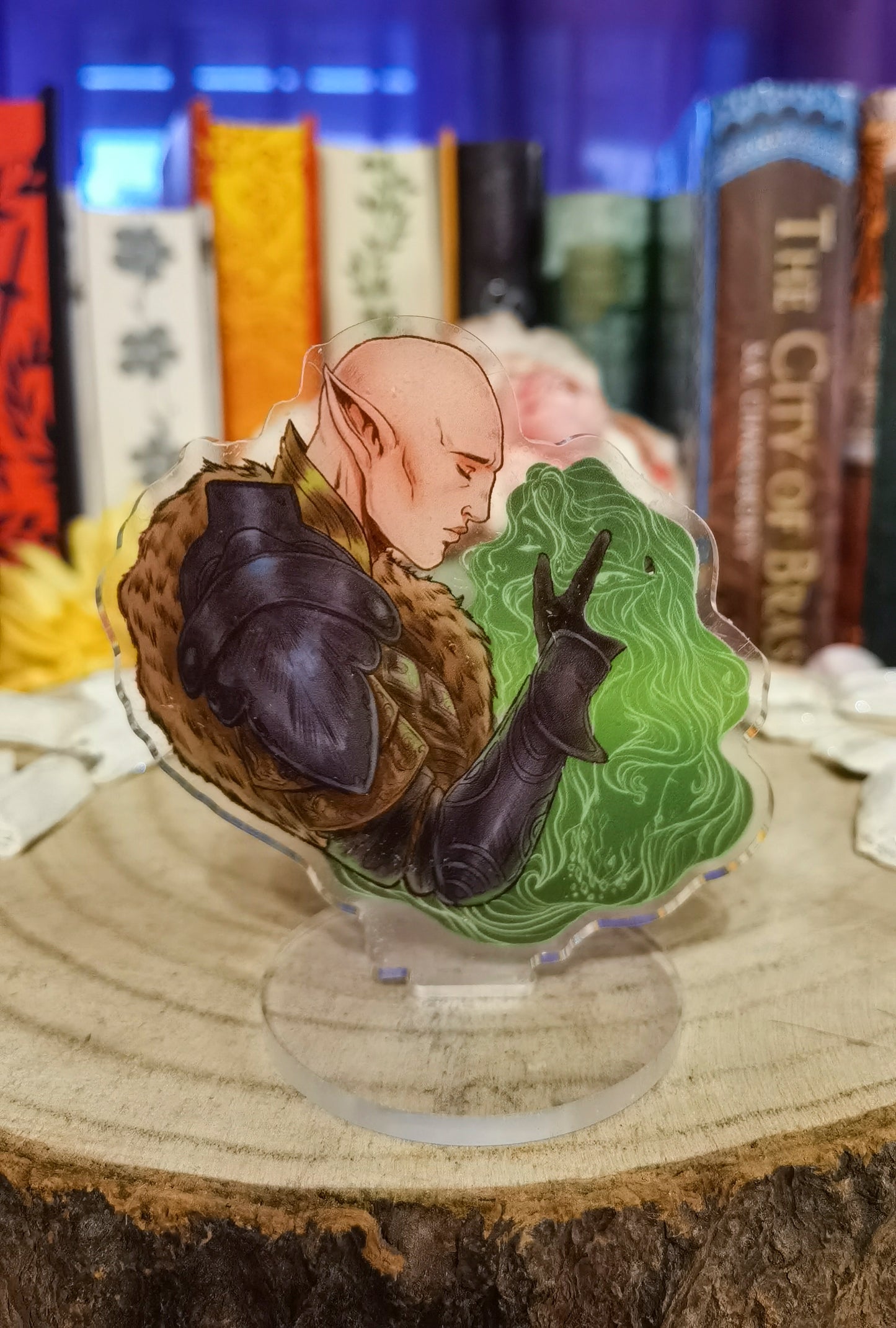 A Deal with the Elf King [Official License] Luella and Eldas married to Magic Mini Standee (Lueldas)