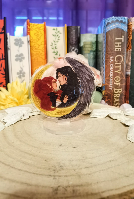 [Crescent City] Bryce & Hunt Mini Standee (Brycehunt)