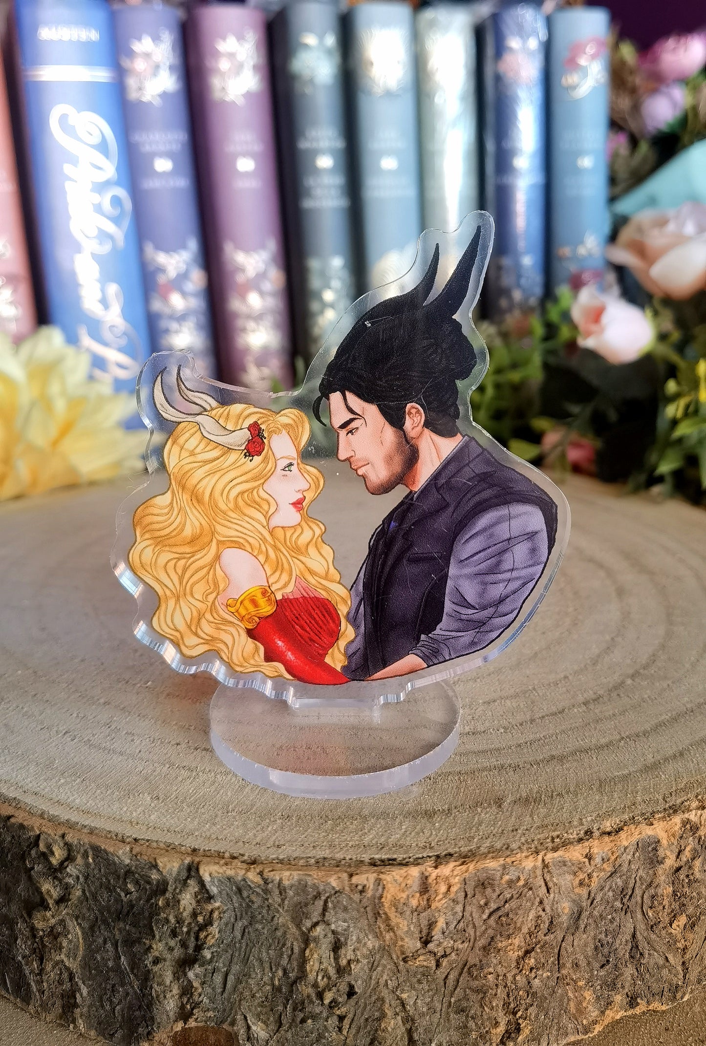 A Deal with the Elf King [Official License] Luella and Eldas married to Magic Mini Standee (Lueldas)