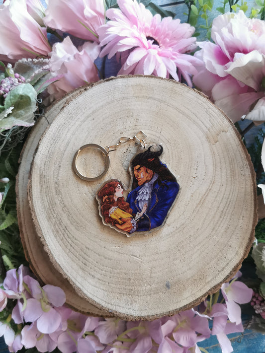 ELRIEL - Azriel & Elain - ACOMAF - ACOWAR - A Court of Thorns and Roses inspired transparent acrylic keychain