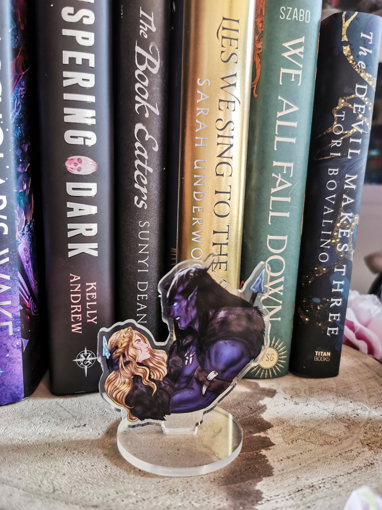 A Deal with the Elf King [Official License] Luella and Eldas married to Magic Mini Standee (Lueldas)