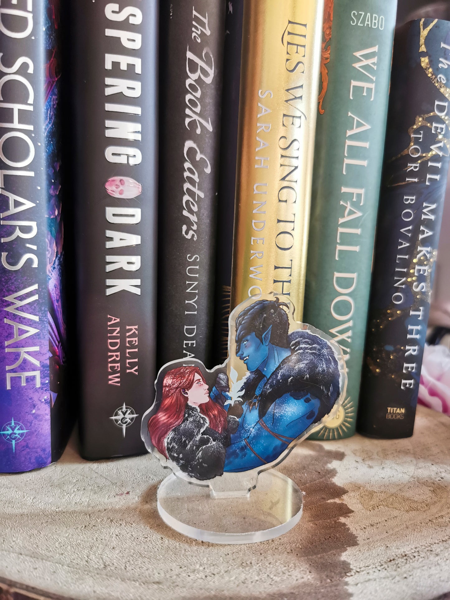 A Deal with the Elf King [Official License] Luella and Eldas married to Magic Mini Standee (Lueldas)