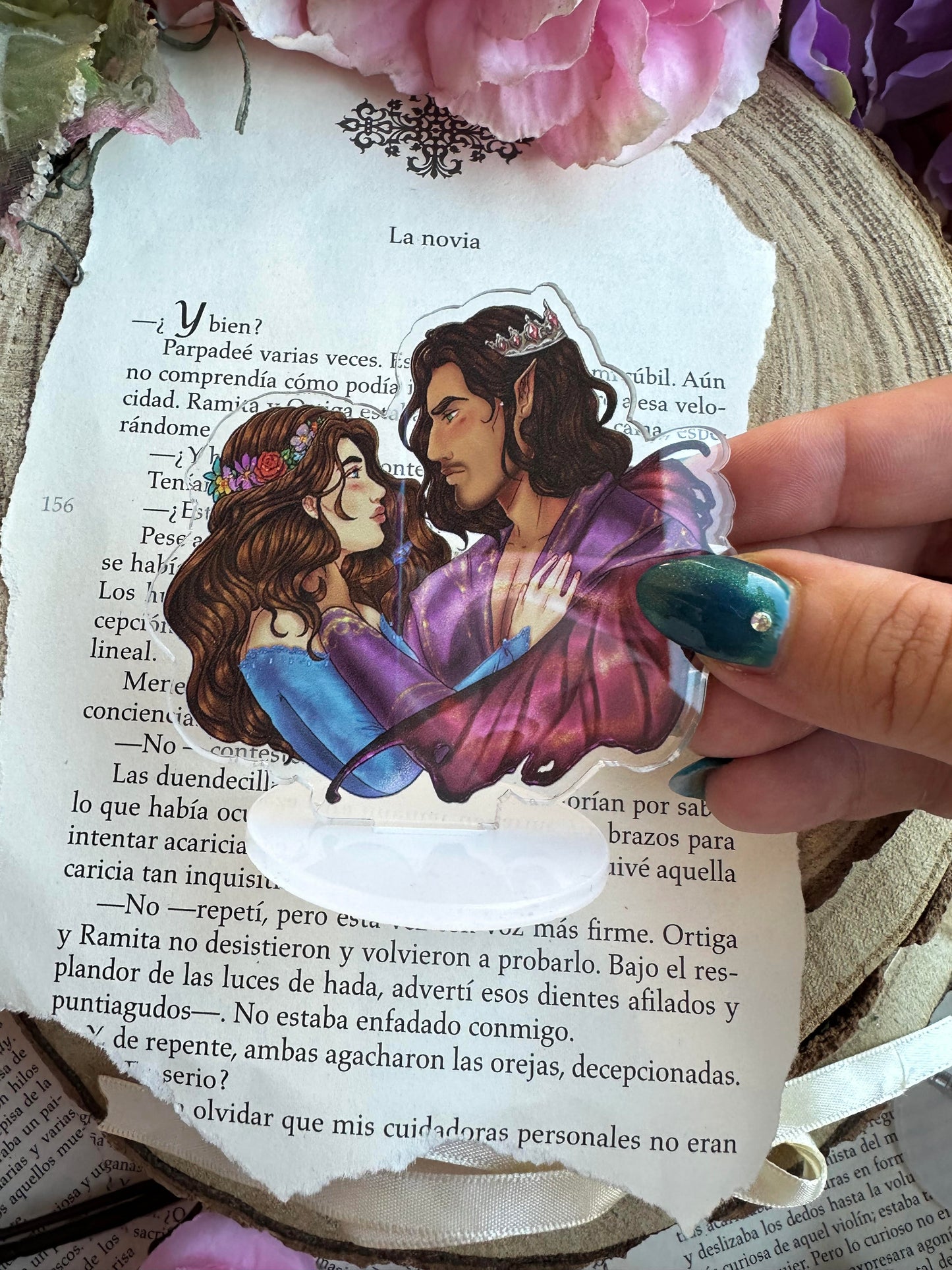 A Deal with the Elf King [Official License] Luella and Eldas married to Magic Mini Standee (Lueldas)