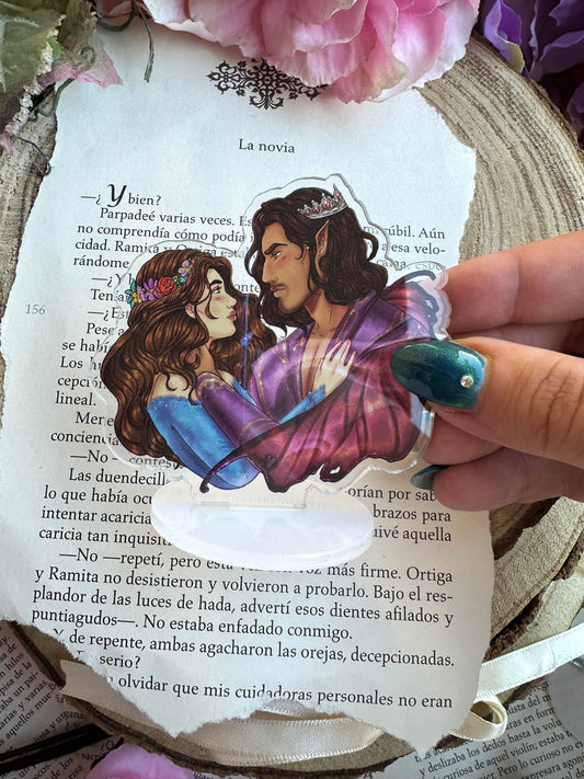 A Deal with the Elf King [Official License] Luella and Eldas married to Magic Mini Standee (Lueldas)