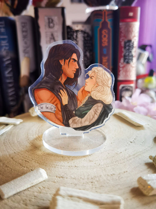 A Deal with the Elf King [Official License] Luella and Eldas married to Magic Mini Standee (Lueldas)