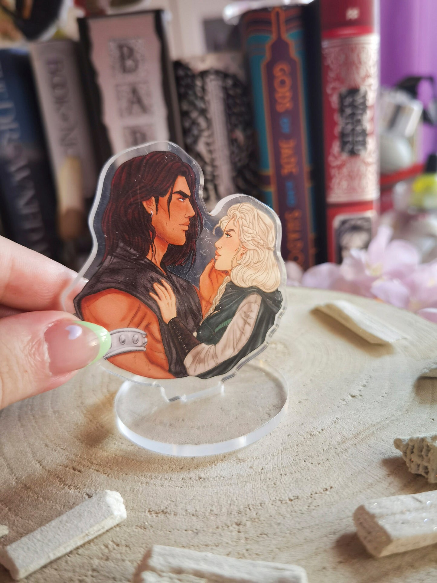 A Deal with the Elf King [Official License] Luella and Eldas married to Magic Mini Standee (Lueldas)
