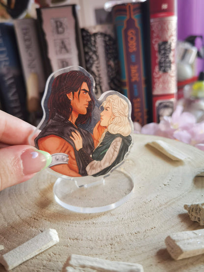 A Deal with the Elf King [Official License] Luella and Eldas married to Magic Mini Standee (Lueldas)