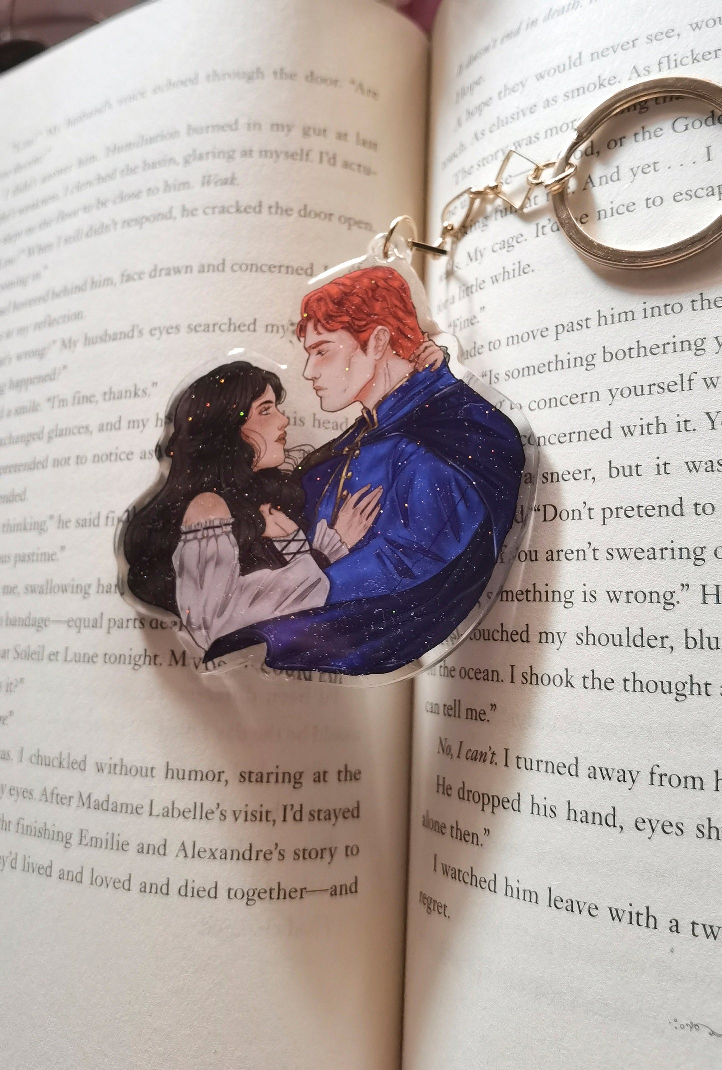 Lou x Reid - SERPENT AND DOVE inspired Acrylic Keychain