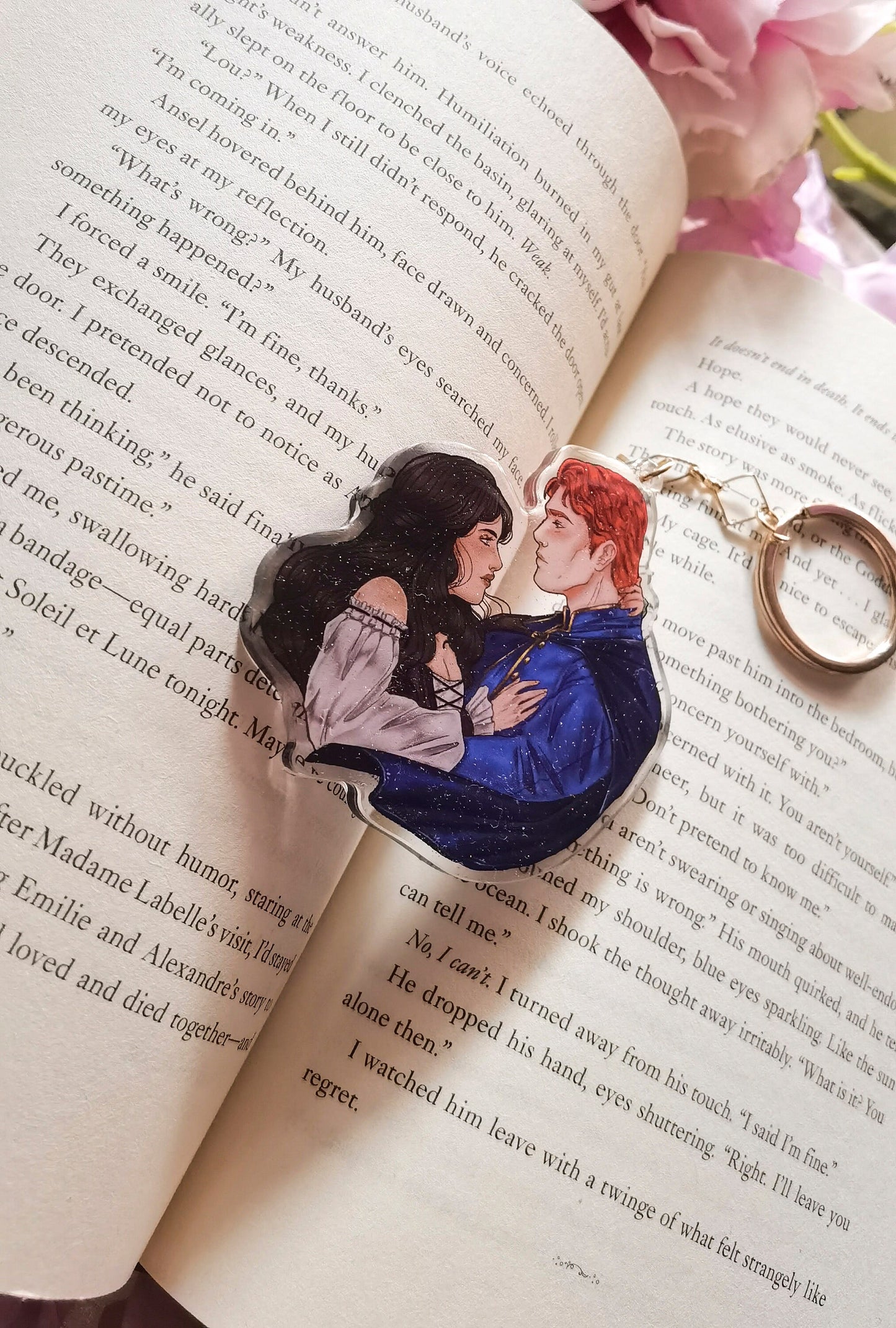 Lou x Reid - SERPENT AND DOVE inspired Acrylic Keychain