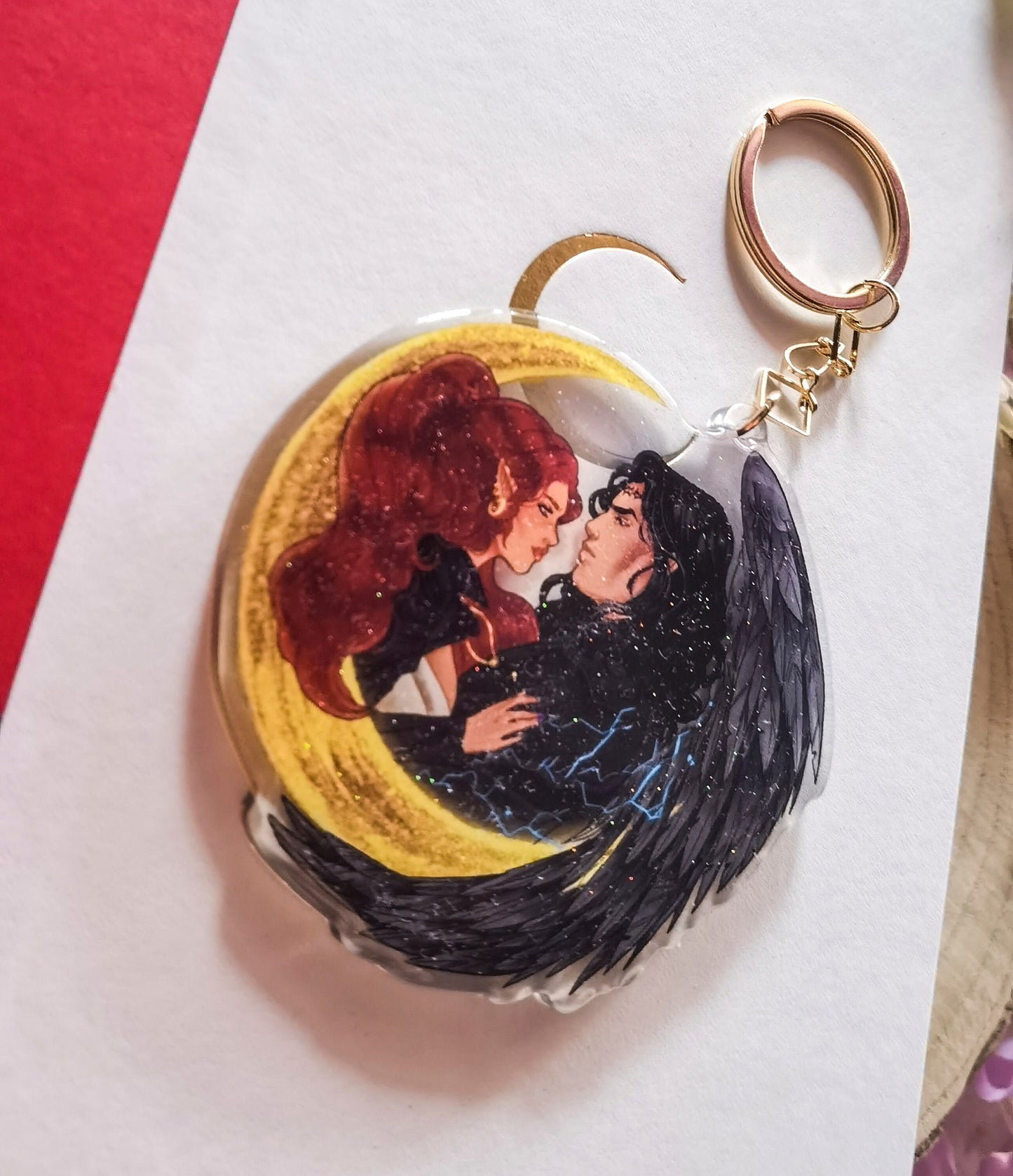 Bryce x Hunt CRESCENT CITY inspired acrylic keychain